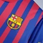 11-12 Barcelona Retro Jersey Home Soccer Shirt
